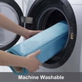 thumbnail image 3 of Buganda Memory Foam Bath Mats Soft Absorbent Bathroom Rugs 24" x 36", Blue, 3 of 8