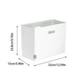 thumbnail image 3 of Under $10 Storage Bins, Hwkond Foldable Portable Storage Box Desktop Books Student Dormitory Clothing Storage Box Toy Storage Box, 3 of 4
