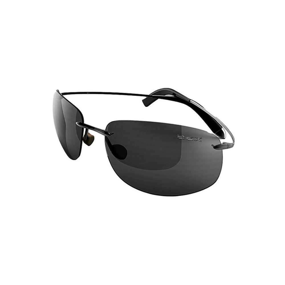 BEX - Bex Sunglasses Nylon Performance Titanium Lynnson Black Gray ...