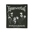 thumbnail image 1 of Immortal Wrath From Blashyrkh Patch Black Metal Band Woven Sew On Applique, 1 of 1
