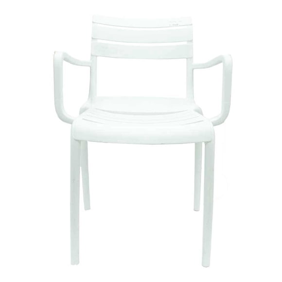 Silla Mainstays 56 x 56 x 82 cm Blanco