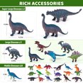thumbnail image 5 of Dinosaur Toys for Kids, 56 Pcs Dinosaur Play Set, Dinosaur Figures, Play Mat, Trees, Rocks, Container to Create a Dino World,  Gift for Boys Girls Kids 3-8, 5 of 10