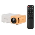 thumbnail image 1 of Amdohai Mini Projecteur LED Prend en Charge 720P / 1080P Projecteur Vidéo Portable avec Haut-Parleur Intégré et Télécommande Prise en Charge HD / AV / USB / Audio Interface 3,5 mm pour Divertissement de Cinéma Maison, 1 of 7