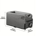 thumbnail image 2 of Travel Comfortably with Your Pet: Pet Car Booster Seat with Central Control Handbag & Car Kennel, 2 of 5