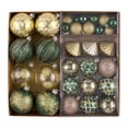 thumbnail image 1 of Set de adornos navideños Decor de Hannah, 60 quilates, color verde esmeralda, 1 of 5