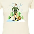 thumbnail image 3 of ELF - Christmas Buddy And Arctic Puppets - Juniors Fitted Graphic T-Shirt, 3 of 5