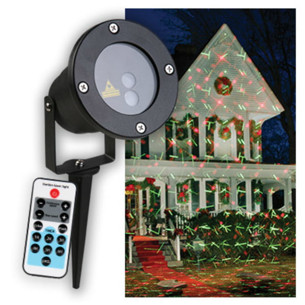 Star Bright CRF100RG Holiday Star Laser Light Projector, Red & Green
