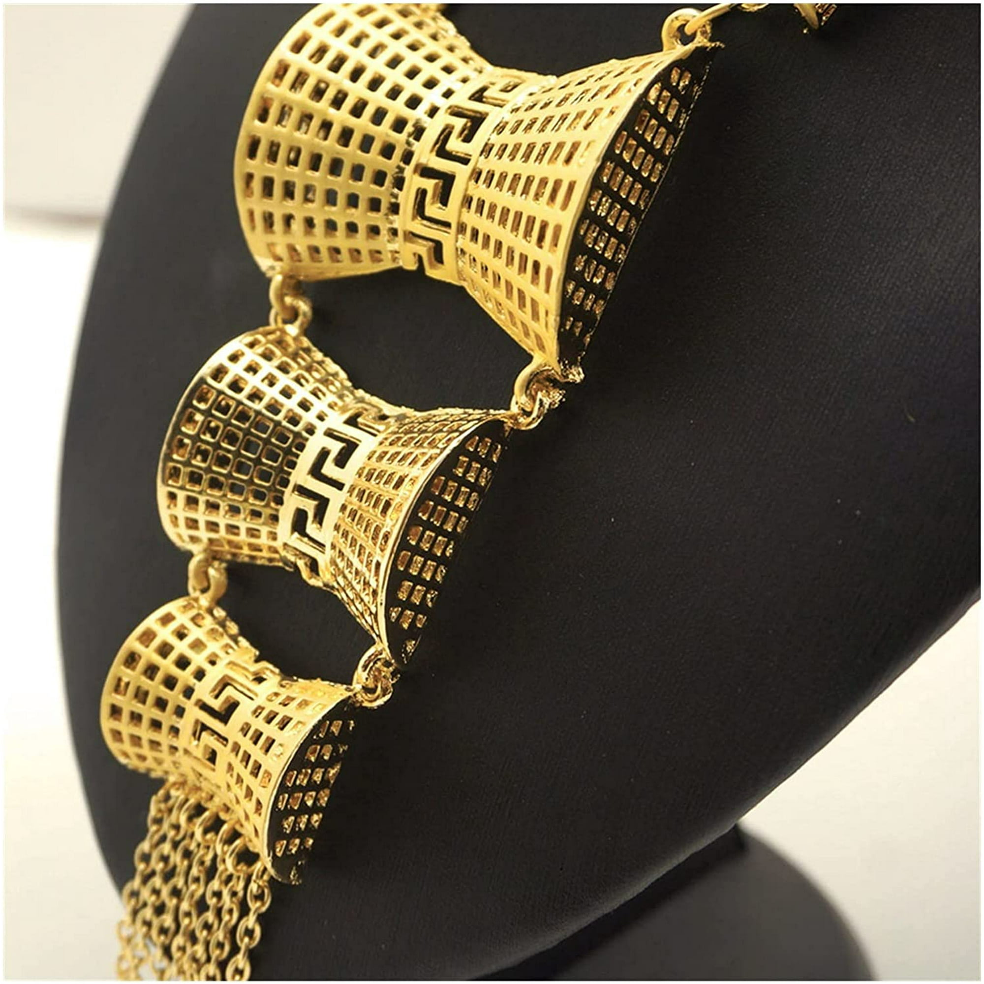 Gold costume jewelry sets clearance