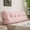 Pink, variant on Reading Pillow Bed Wedge Large Backrest Cushion Corduroy Headboard Pillow with Side Pocket for College Dormitory Daybed Sofa Bunk Bed Gentleman Gray 47 Inch