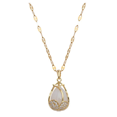 thumbnail image 1 of Collar Flor De Tulipán Color Dorado, 1 of 4