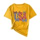 thumbnail image 2 of Karight Womens Summer Short Sleeve Tops Bow Printed Shirts Beach Vacation Outfits Workout Tshirts Casual Clothes, 2 of 4