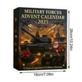 thumbnail image 2 of Military Forces Advent Calendar 2025 24 Days Countdown with US Military Vehicles Tanks Ships Aircraft Collectible Model Toys,Christmas Party Gift, 2 of 4