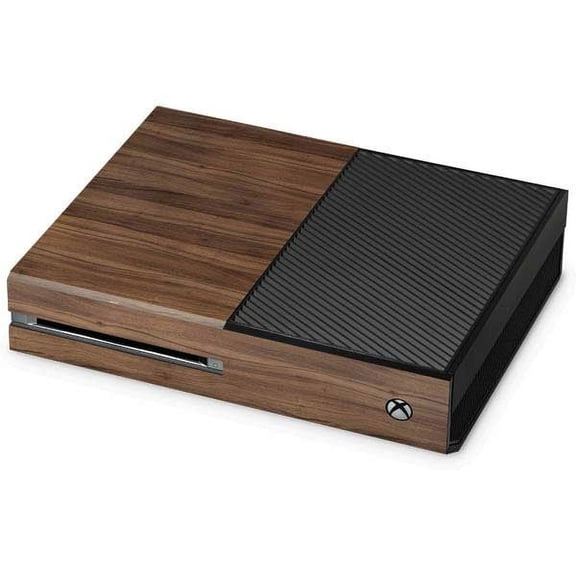 Skinit Wood Natural Walnut Wood Xbox One Console Skin