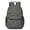 Black, variant on 17 Inch Lightweight Backpack,PVC Waterproof Oxford Fabric, Ergonomically Designed, with Large Capacity, Leopard Animal Print