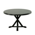 thumbnail image 2 of Carolina Classics Eila X Base Dining Table in Antique Black, 2 of 5