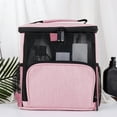 thumbnail image 5 of Viflosae Toiletries Bag Cosmetic Bag Large Mesh Toiletry Bag Travel Cosmetic Organizer Portable Hanging Wash Bag with Zipper for Makeup Shampoo Bathroom Essentialss, 5 of 7