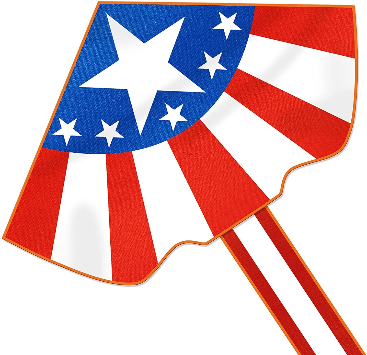 HTWW Large Kites for Kids Adults, Delta Patriotic American Flag Kite