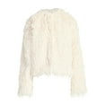 thumbnail image 7 of Scoop Women's and Women's Plus Whispy Faux Fur Jacket, Sizes XS-4X, 7 of 7