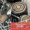 thumbnail image 5 of Signature Non Stick Sauce Pan w/Glass Lid 3 Quart, Oven Broiler Safe 350F, Scratch Resistant, Comfortable handle, Versatile & Convenient, Cookware, Pots and Pans, Dishwasher Safe, Black, 5 of 5