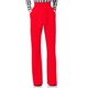 thumbnail image 1 of Pantalones LKOUS para mujer, oficina, trabajo, informales, rectos, pernera ancha, color rojo, 1 of 3