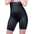 thumbnail image 1 of Women's Body Hush BH1507MS Glamour Most Wanted High Waist Thigh Control (Black 4X), 1 of 3