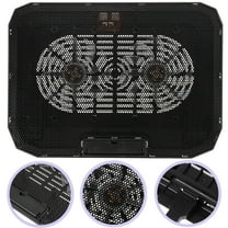 LABSERRON Laptop Cooling Rack with Adjustable Fan Speed Silent Portable Stand for Gaming Laptops and Notebooks 1Pc