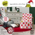 thumbnail image 2 of Grinch Checkered Holiday Christmas Bedding Super Soft Silk Touch Throw, 40 In X, 2 of 5