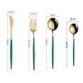 thumbnail image 2 of 4-Piece Utensils Set, Reusable ,Easy to Clean, for Lunch Box Dorm Workplace Camping School Picnic, 2 of 6