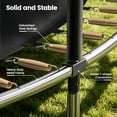 thumbnail image 4 of GVDV Outdoor Trampoline, 14' Backyard Recreational Trampoline with Enclosure for Kids & Adults, 4 of 9