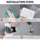 thumbnail image 3 of Soporte para Ducha de Mano Sin Taladrar, Soporte para Ducha Ajustable con áNgulo Adhesivo Soporte para Ducha, Impermeable, Resistente a la Humedad, 3 of 10