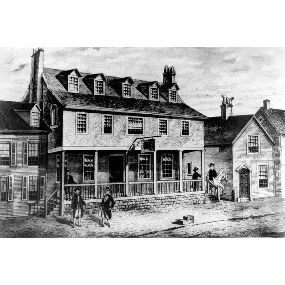 24x36 gallery poster, Tun Tavern