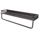thumbnail image 5 of Carrito de ducha Estante organizador de ducha gris Fácil instalación Aleación de aluminio Accesorio de ducha de gran capacidad para baño Hogar 50 cm / 19,7 pulgadas, 5 of 5