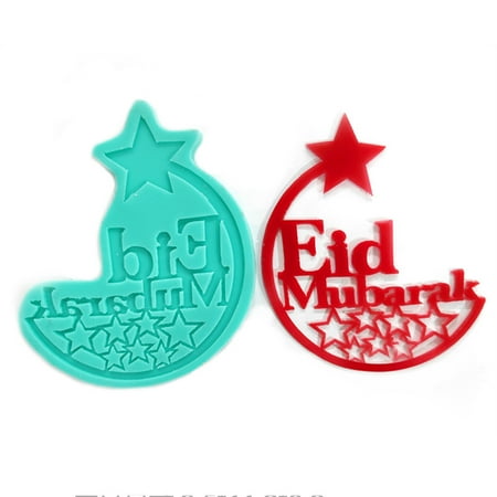 

SIEYIO Ramadan Arabisch Theme Mold Craft Cake Chocolate Soap Decorating Family Safe
