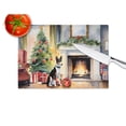 thumbnail image 4 of Carolines Treasures DAC2602LCB 12 x 15 x 0.2 in. Basenji Cozy Christmas Glass Cutting Board - Large, 4 of 5