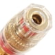 thumbnail image 2 of Conector de poste de unión de terminal de altovoz chapado en oro de 8 piezas, 2 of 6