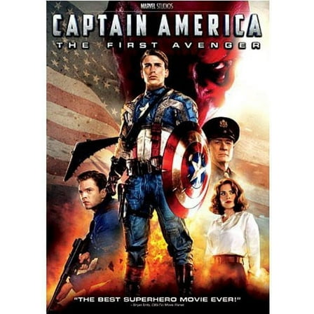 Captain America: The First Avenger (DVD) Disney Action & Adventure