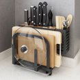 thumbnail image 1 of （Noir）Rangement Classico pour Armoire de Cuisine pour poêles, etc, 1 of 4