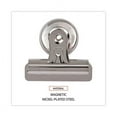 thumbnail image 5 of Bulldog Magnetic Clips, Medium, Nickel, 12/Pack | Bundle of 10 Packs, 5 of 7