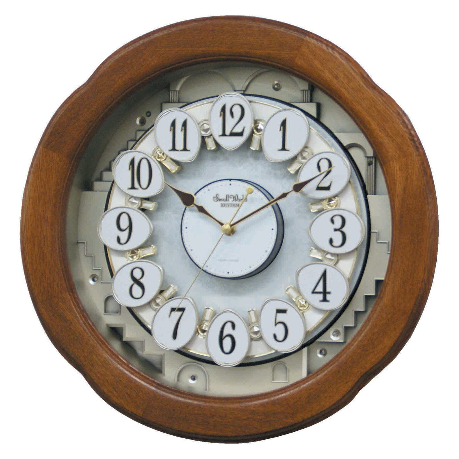 Rhythm USA Angel Blossom II Wall Clock