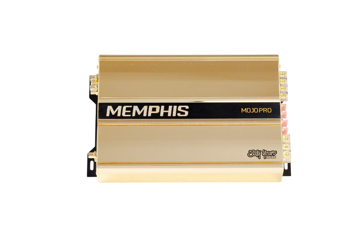 Memphis Audio 60MJP1500.1 Monoblock 1500W RMS Class-D Car Amplifier w/ Bass Knob