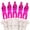 Pink WW, variant on 612 Vermont 100 Pink LED Christmas Lights on a White Wire Cord, 20.8 foot, Connect 27 Sets End to End