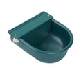 thumbnail image 2 of Tazón automático de agua, dispensador de agua de agua de ganadería, tazón para bebidas de animales tazón de agua de caballo para oveja de ganado Verde oscuro con flotador, 2 of 8