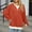 *Orange, variant on ClodeEU Womens Plus Size Sweatshirts,Long Sleeve Crewneck Color Block Casual Loose Pullovers Pink,Womens Plus XXL