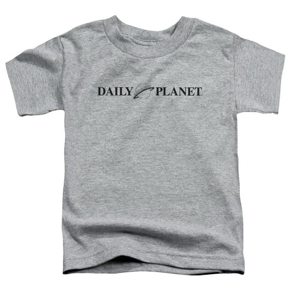 Superman - Daily Planet Logo - Toddler Short Sleeve Shirt - 3T
