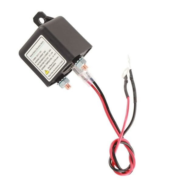 Interruptor De Desconexión De Batería Remota, Control De Larga Distancia Mejorado De 12 V 250 A Para Evitar El Drenaje De La Batería, Interruptor De Corte De Batería Para Coche, RV, Camión, Barco, Mar