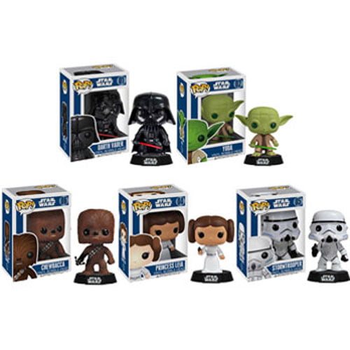 Star Wars themed Vinyl Bobble Figures NEW Details about   POP Funko Games 6 To Select From 