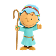 Peanuts Christmas Nativity Figure Set with Snoopy, Manger Scene Decorations and Toys