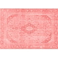 thumbnail image 1 of Ahgly Company Machine Washable Indoor Rectangle Abstract Red Modern Area Rugs, 8' x 12', 1 of 4