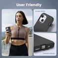 thumbnail image 3 of Compatible with iPhone 15 Case 6.1 Inch, iPhone 14 Case, Heavy Duty Defender 3-Layer Rugged Shockproof Drop Protective Cover Phone Cases Both for iPhone 13/14/15 (Black), 3 of 14