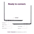 thumbnail image 2 of Lenovo Laptop IdeaPad 15.6" FHD Display, Intel Core i5-1335U, 16GB RAM, 512GB PCIe NVMe SSD, USB-C, HDMI, SD Card Reader, Windows 11 (Gray), 2 of 8